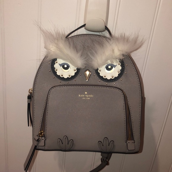 Kate spade owl backpack